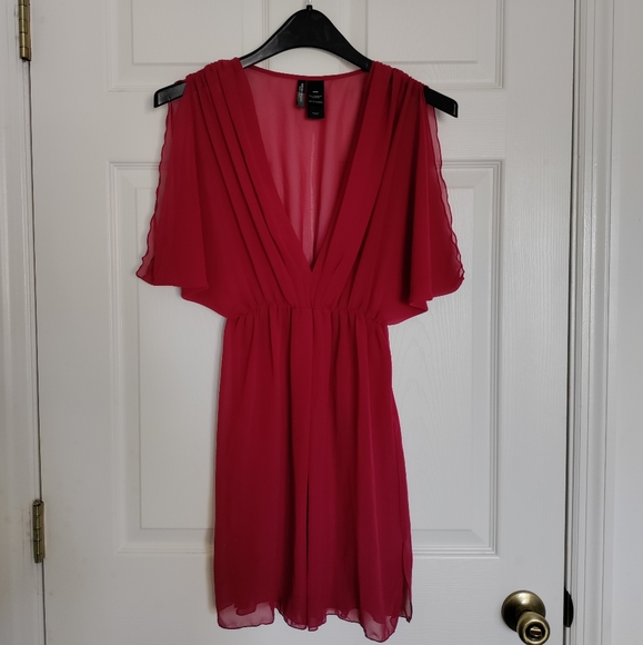 Bisou Bisou Dresses & Skirts - BISOU BISOU Misses size M sleeveless sheer Grecian dress